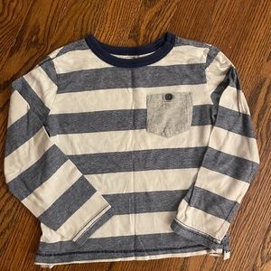 Crazy 8 Boys 4t Striped Shirt w Pocket